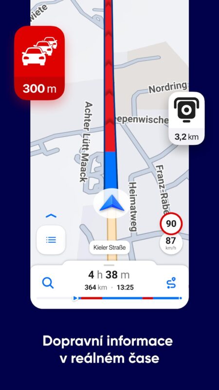 Aplikace na mobil Hra Eurowag Navigation - Truck GPS
