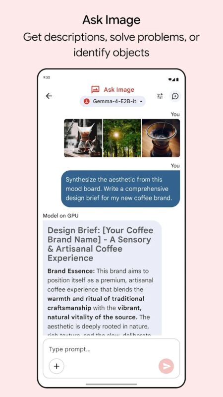 Aplikace Google AI Edge Gallery
