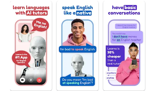 Aplikace na mobil Learna