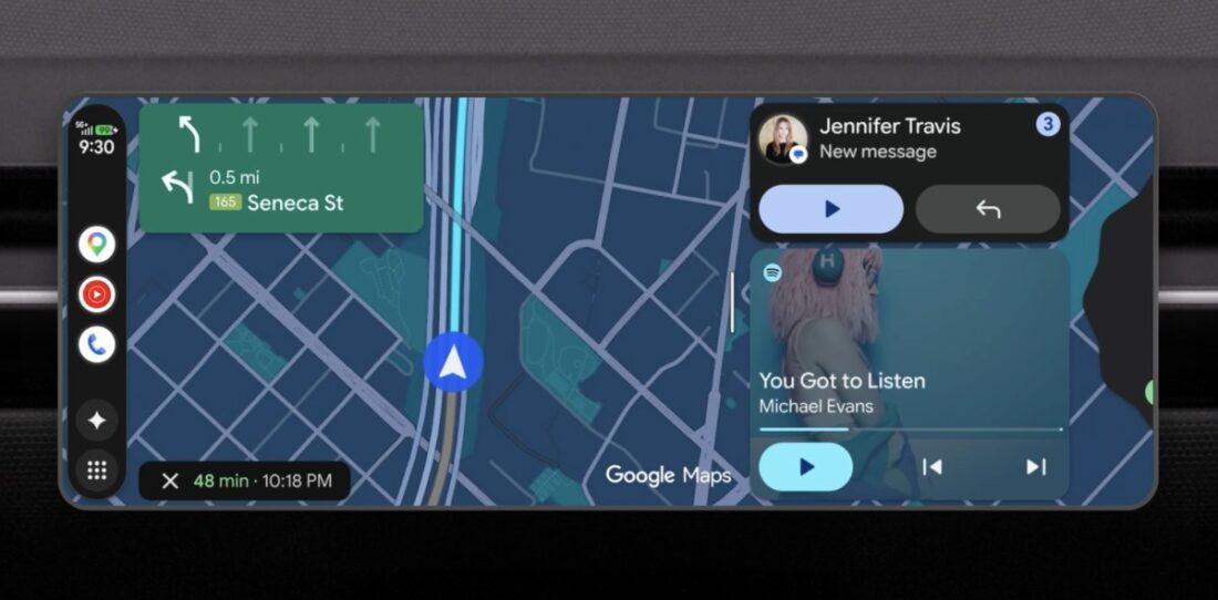 Google Android Auto vylepšení