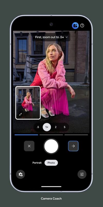 Aplikace Fotoaparát Pixel
