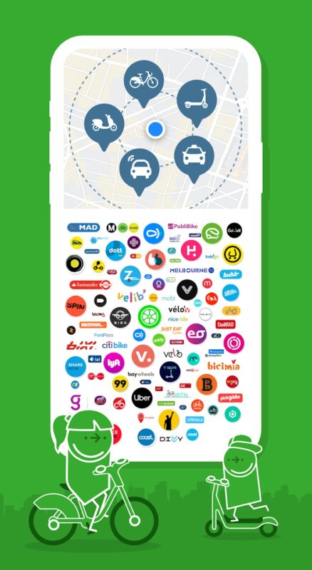 Aplikace Citymapper
