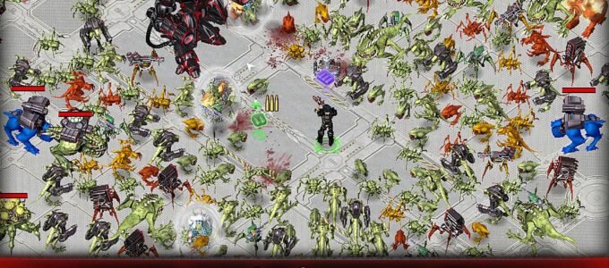Hra na mobil Alien Shooter World