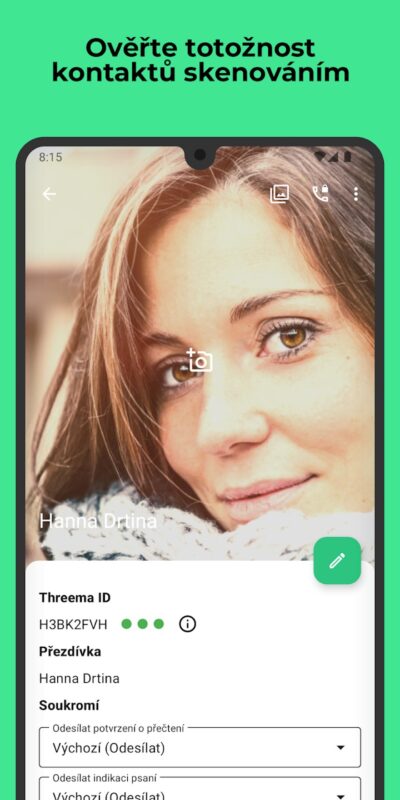 Aplikace Threema. Bezpečný komunikátor