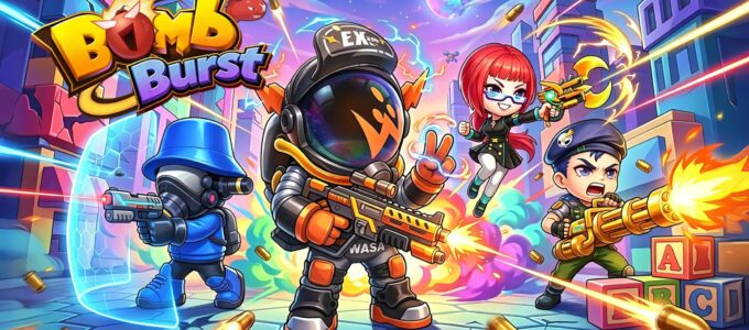 Hra Bomb Burst - PvP Artillery