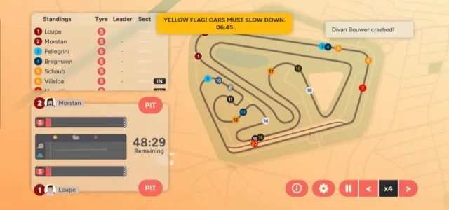 Golden Lap hra na mobil
