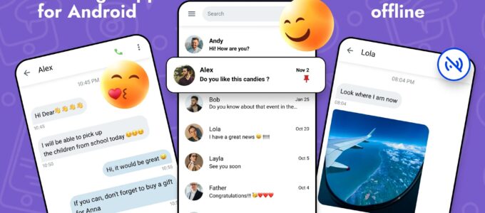 Aplikace Messages - SMS Texting App